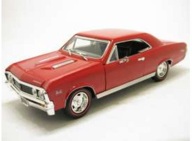 1967 Chevrolet Chevelle SS396 レッド/Motor Max 1/18ミニカー