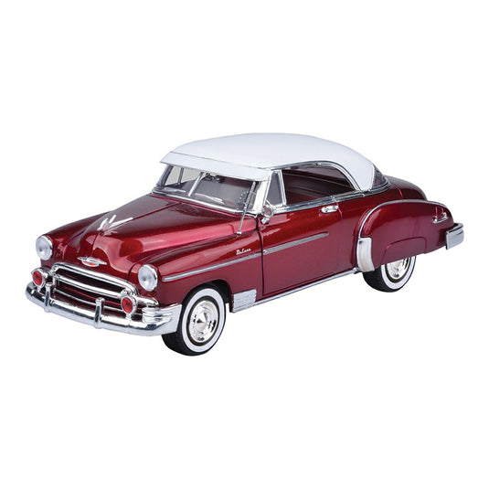 Chevroletシボレー Bel Air 1950 Metallic Redメタリックレッド / Motor Max 1/18 模型