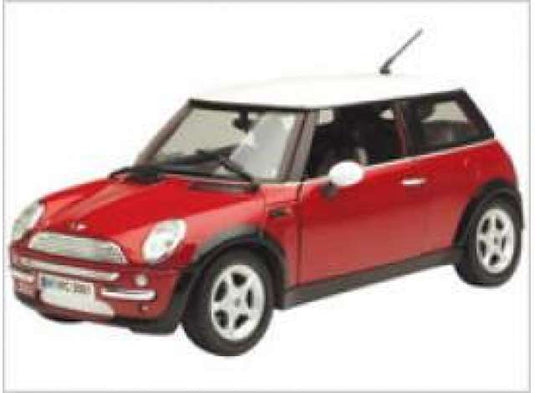 2004 Mini Cooper レッド ホワイトルーフ/Motor Max 1/18ミニカー
