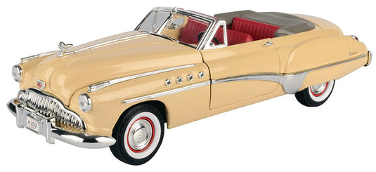 Buickビュイック Roadmasterロードマスター 1949 ベージュ 旧車 模型 モデル / Motor Max 1/18 ミニカー 模型