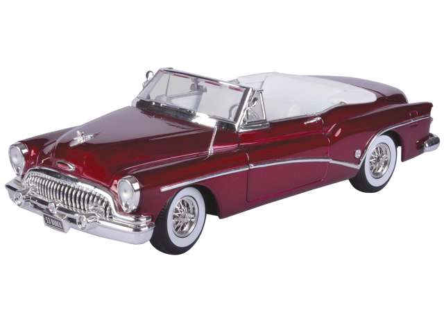 1953 Buick スカイラーク コンバーチブル メタリックレッド/Motor Max 1/18ミニカー