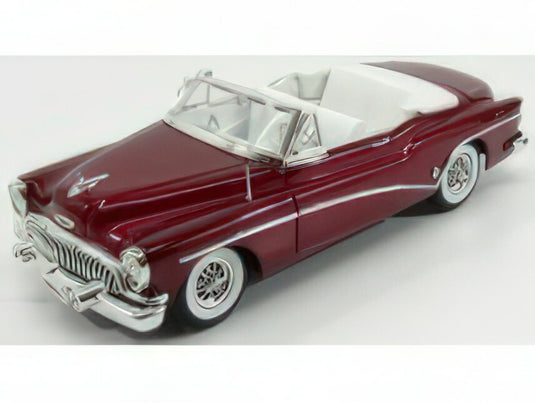 BUICK  SKYLARK CABRIOLET 1953  RED MET/MOTOR-MAX 1/18ミニカー