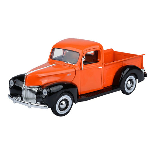 Fordフォード Pickup 1940 Orange and Black / Motor Max 1/18 模型