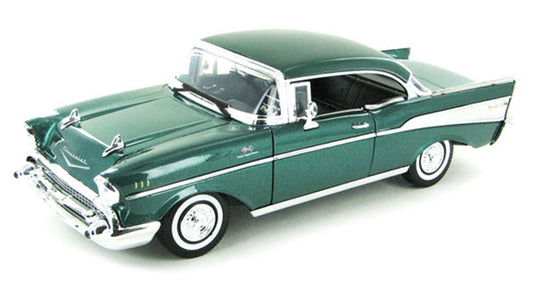 Chevroletシボレー Bel Air 1957 Dark Green / Motor Max 1/18 ミニカー 模型