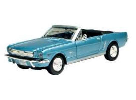 1964 1/2 フォード マスタング コンバーチブル ライトブルー 1964 Ford / Motor Max 1/24 ミニカー
