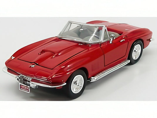 CHEVROLET CORVETTE カブリオレ 1967 レッド/ Motor Max 1/24 ミニカー