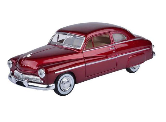 1949 マーキュリー クーペ メタリックレッド 1949 Mercury Coupe / Motor Max 1/24 ミニカー