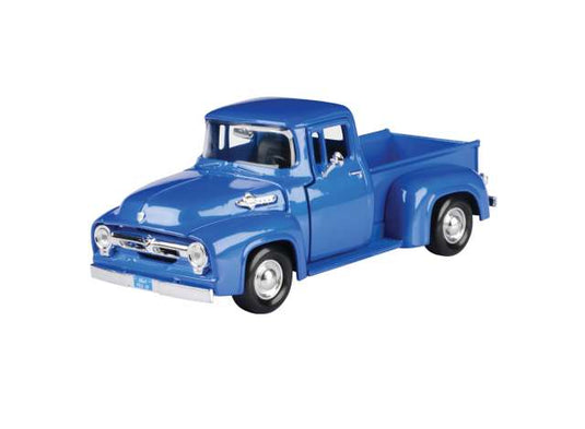 1956 フォード F-100 ピックアップ ブルー 1956 Ford F-100 ミニカー / Motor Max 1/24 ミニカー