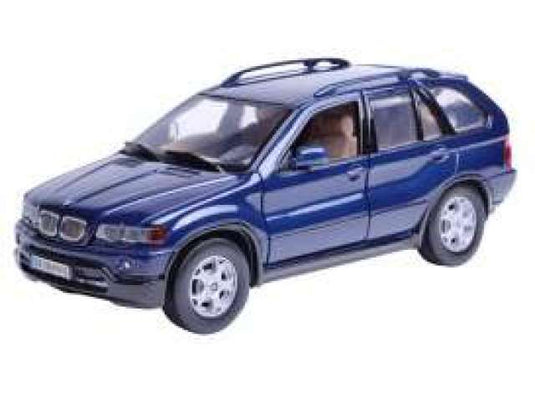 2001 BMW X5 ブルー BMW X5 ミニカー ビーエムダブリュー X5 / Motor Max 1/24 ミニカー
