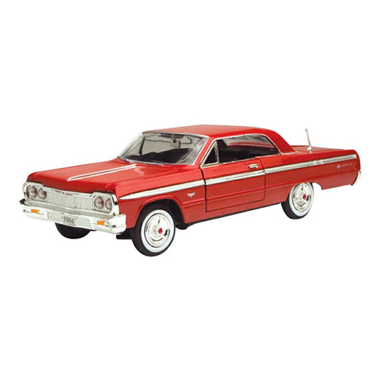 Chevroletシボレー Impala 1964 Red / Motor Max 1/24 ミニカー 模型