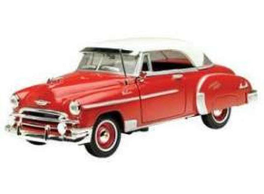 1950 シボレー ベルエア レッド/ホワイトルーフ 1950 Chevy Bel Air / Motor Max 1/24 ミニカー