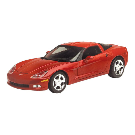 Chevroletシボレー Corvette C6 2005 Red / Motor Max 1/24 模型