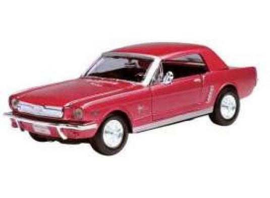 Ford Mustangフォード マスタング クーペ 1964 レッド スポーツカー 模型 / Motor Max 1/24 ミニカー 模型