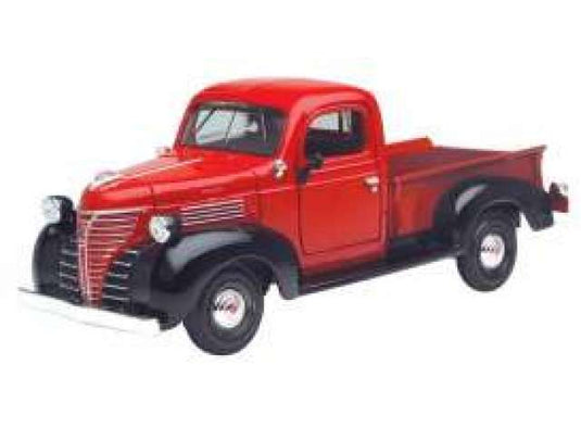 1941 プリムス ピックアップ レッド 1941 Plymouth Pick Up ミニカー / Motor Max 1/24 ミニカー