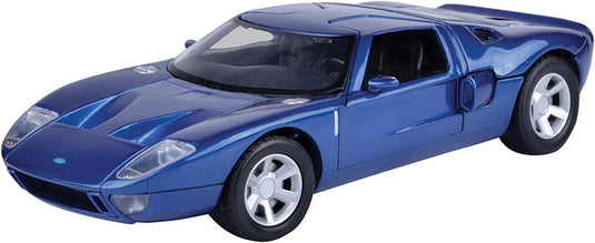 Fordフォード GT コンセプト 2002 ブルー スポーツカー 模型 ダイキャスト モデル / Motor Max 1/24 ミニカー 模型