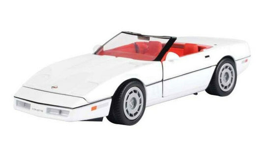 Chevroletシボレー Corvetteコルベット C4 1986 ホワイト スポーツカー 模型 モデル / Motor Max 1/24 ミニカー 模型