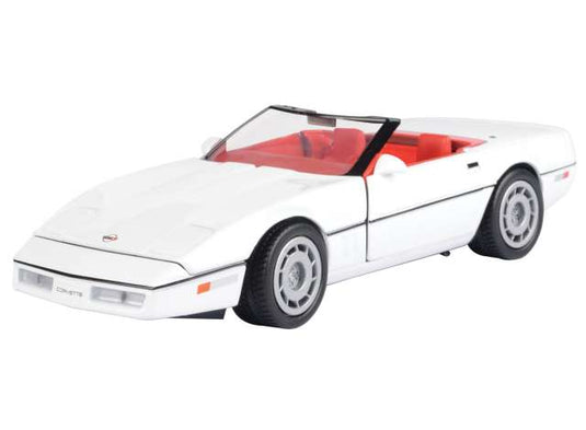 1986 シボレー コルベット ホワイト 1986 Chevrolet Corvette ミニカー / Motor Max 1/24 ミニカー