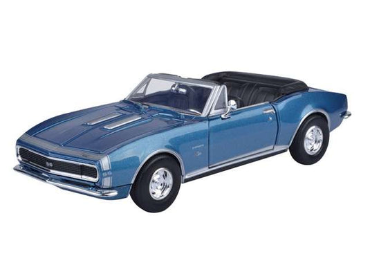 1967 シボレー カマロ SS コンバーチブル ブルー 1967 Camaro ミニカー / Motor Max 1/24 ミニカー