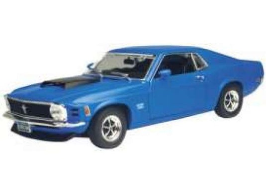1970 フォード マスタング ボス 429 ブルー 1970 Ford Mustang / Motor Max 1/24 ミニカー