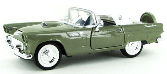 Fordフォード Thunderbirdサンダーバード 1956 ライトグリーン 旧車 模型 モデル / Motor Max 1/24 ミニカー 模型