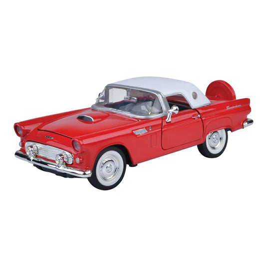 Fordフォード Thunderbird 1956 Red and White / Motor Max 1/24 ミニカー 模型