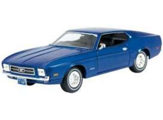 1971 フォード マスタング スポーツルーフ ブルー 1971 Ford Mustang / Motor Max 1/24 ミニカー