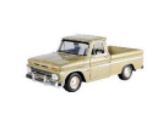 1966 シボレー C10 フリートサイド ピックアップ ゴールド Chevy C10 / Motor Max 1/24 ミニカー