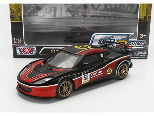 ロータス エヴォーラ S GTレーシング ブルー/レッド Lotus Evora S / Motor Max 1/24 ミニカー