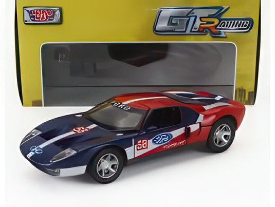 フォード GT コンセプト GTレーシング ブルー/レッド/ホワイト ミニカー / Motor Max 1/24 ミニカー