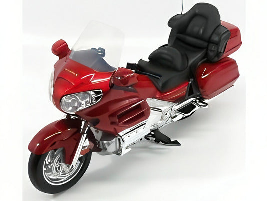 【予約】HONDA ゴールドウイング GL1800 2001 レッドメタリック/Motor Max 1/6ミニカー