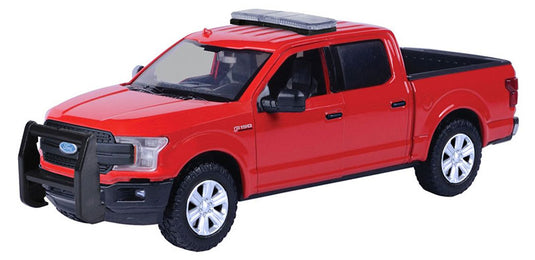 Fordフォード F-150 ピックアップ ポリス 2019 レッド パトカー 働く車 模型 / Motor Max 1/27 ミニカー 模型