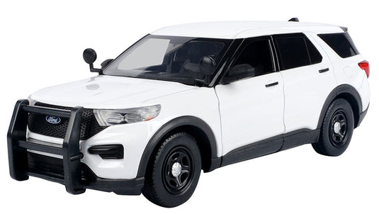 Fordフォード Police Interceptor Utility 2022 Police in W / Motor Max 1/24 ミニカー 模型