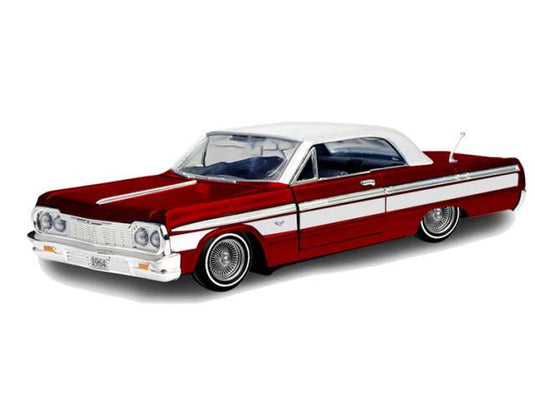 1964 シボレー インパラ ローライダー ダークレッド 1964 Chevy Impala / Motor Max 1/24 ミニカー