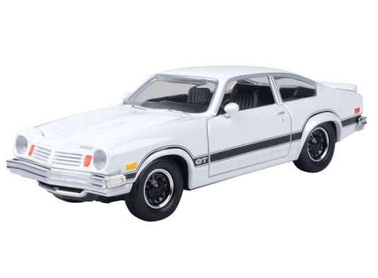 1974 シボレー ベガ GT バージョン ホワイト Chevrolet Vega GT / Motor Max 1/24 ミニカー