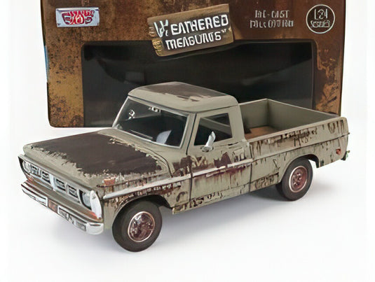 FORD USA F100 ピックアップ WEATHERED TREASURE 1972 錆/ MOTOR-MAX 1/24 ミニカー