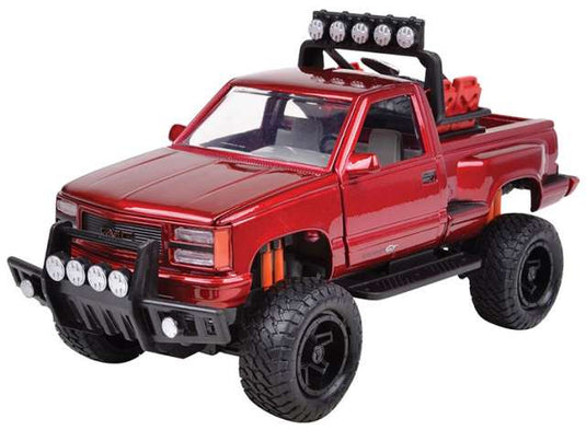 1992 GMC シエラ GT ピックアップ オフロード仕様 レッド 1992 GMC / Motor Max 1/24 ミニカー