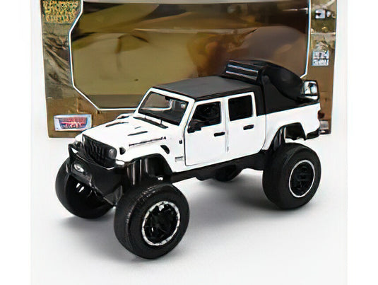 JEEP GLADIATOR PICK-UP RUBICON 2021 WHITE/Motor Max 1/27ミニカー
