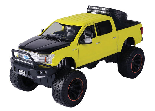 Fordフォード F-150 ラリアット 2019 イエロー ピックアップトラック 模型 モデル / Motor Max 1/27 ミニカー 模型