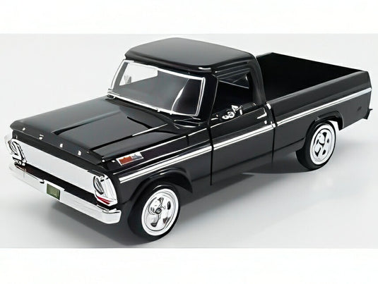 1969 フォード F100 ピックアップ ブラック 1969 Ford F100 ミニカー / Motor Max 1/24 ミニカー