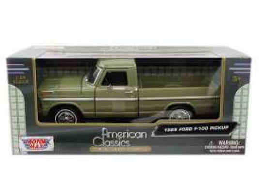 1969 フォード F100 ピックアップ グリーン 1969 Ford F100 ミニカー / Motor Max 1/24 ミニカー