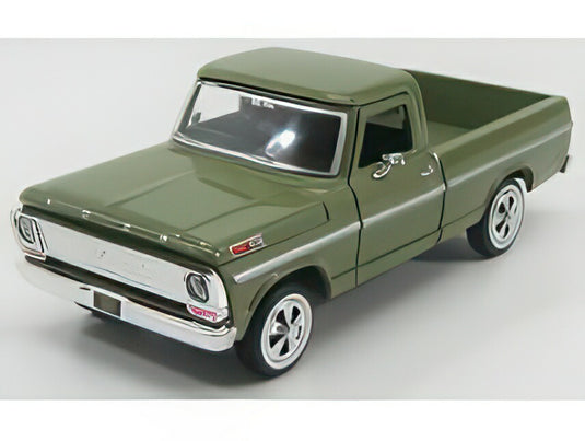 FORD USA F-100 ピックアップ 1969 グリーン/ MOTOR-MAX 1/24 ミニカー
