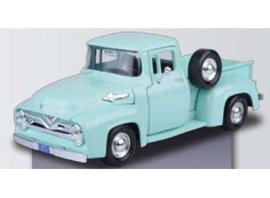 1955 フォード F-100 ピックアップ ライトグリーン 1955 Ford F-100 / Motor Max 1/24 ミニカー