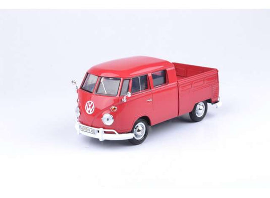 Volkswagenフォルクスワーゲン Type 2 (T1) ピックアップ レッド 働く車 模型 / Motor Max 1/24 ミニカー 模型
