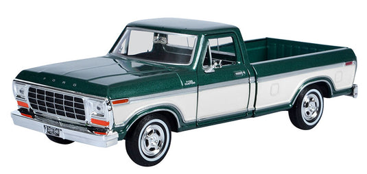 Fordフォード F-150 Custom カスタム ピックアップ 1979 トラック 働く車 模型 / Motor Max 1/24 ミニカー 模型