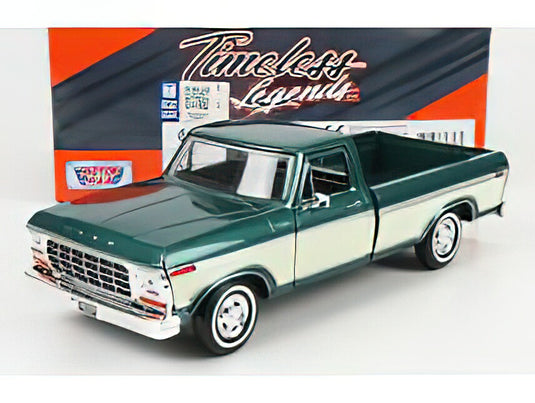FORD USA F-150 PICK-UP CUSTOM 1979 GREEN BEIGE/Motor Max 1/24ミニカー
