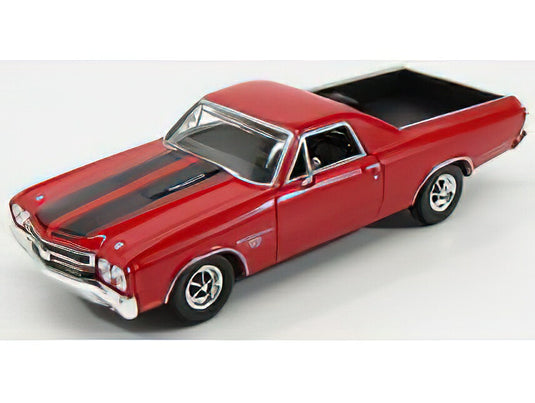1970 シボレー エルカミーノ SS396 レッド/ブラックストライプ 1970 Chevy / Motor Max 1/24 ミニカー
