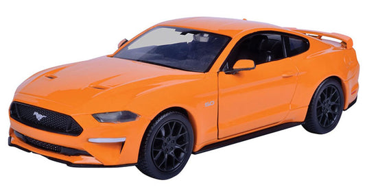 Ford Mustangフォード マスタング 2018 オレンジ スポーツカー 模型 モデル / Motor Max 1/24 ミニカー 模型
