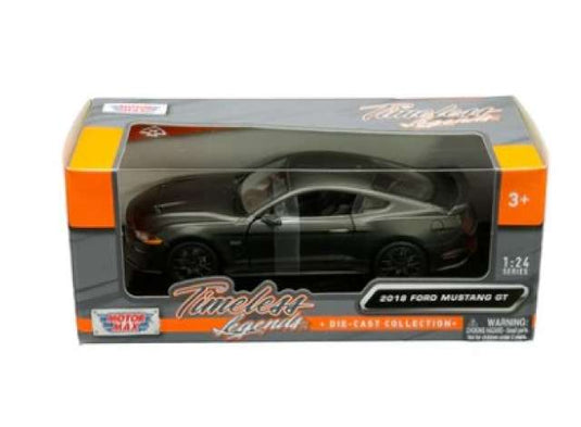 2018 フォード マスタング GT ブラック 2018 Ford Mustang GT / Motor Max 1/24 ミニカー