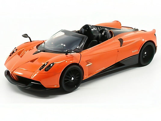 PAGANI HUAYRA ロードスター 2018 オレンジメタリック/ Motor Max 1/24 ミニカー