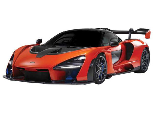 マクラーレン セナ オレンジ McLaren Senna ミニカー トロフィーミラ / Motor Max 1/24 ミニカー